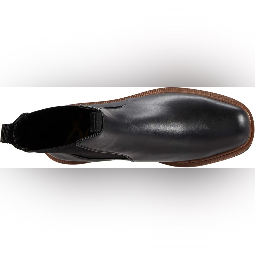 Sam Edelman Laguna Black Leather Chelsea Boots - Picture 2 of 6